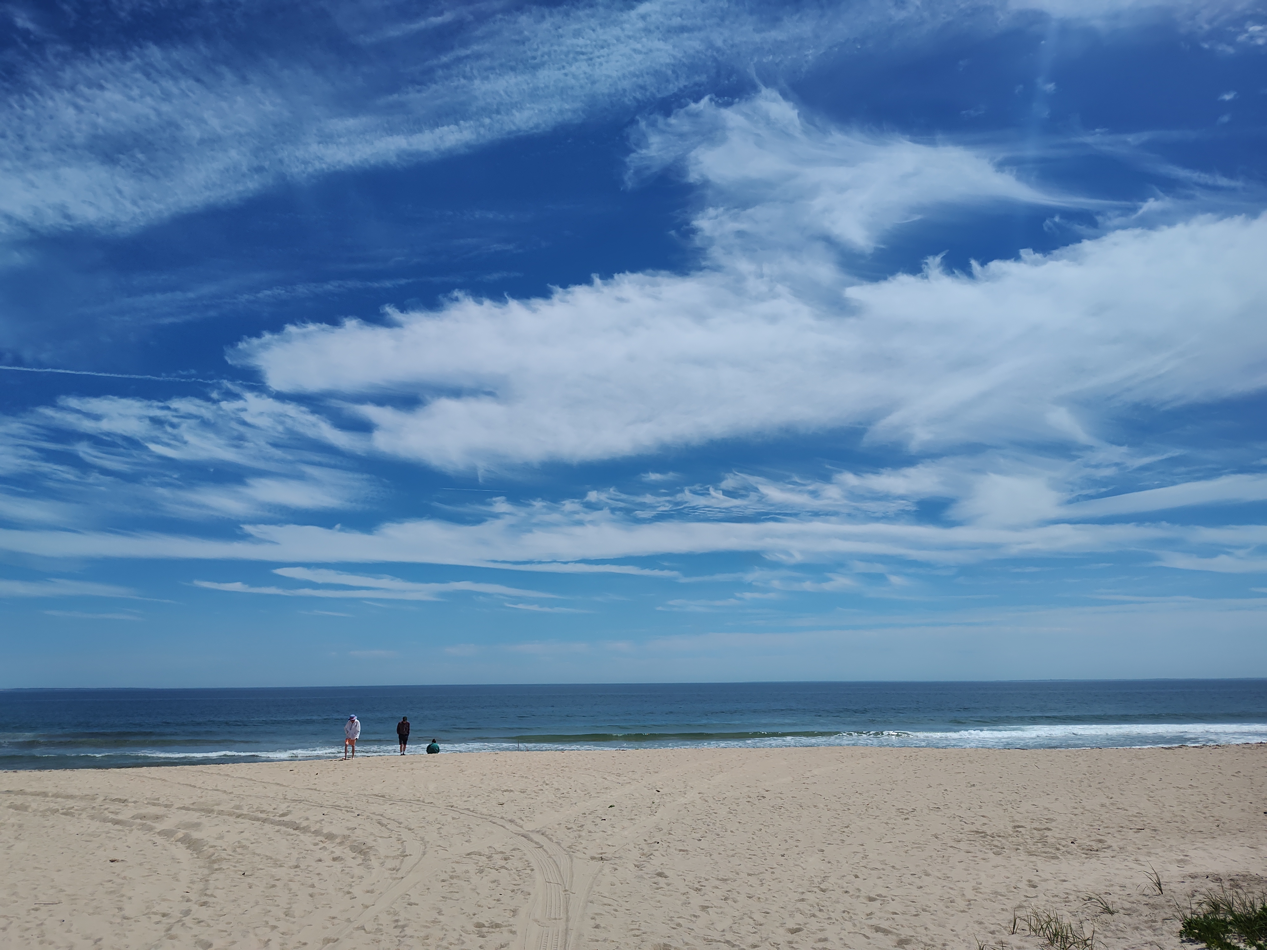 Watch Hill Beach on a clear summer day